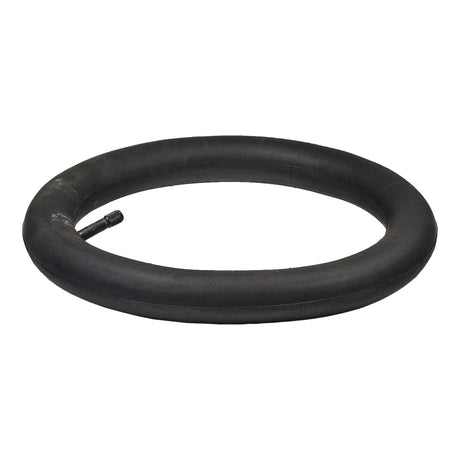 12-1/2 x 2-1/4 Scooter Inner Tube with Straight Valve Stem, shown as a black rubber ring with a central tube, compatible with various electric scooters.