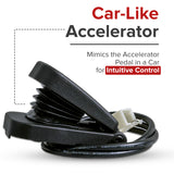 Foot Pedal Throttle for the Razor Crazy Cart Shift (Versions 1+) & Crazy Cart Shift Lightshow