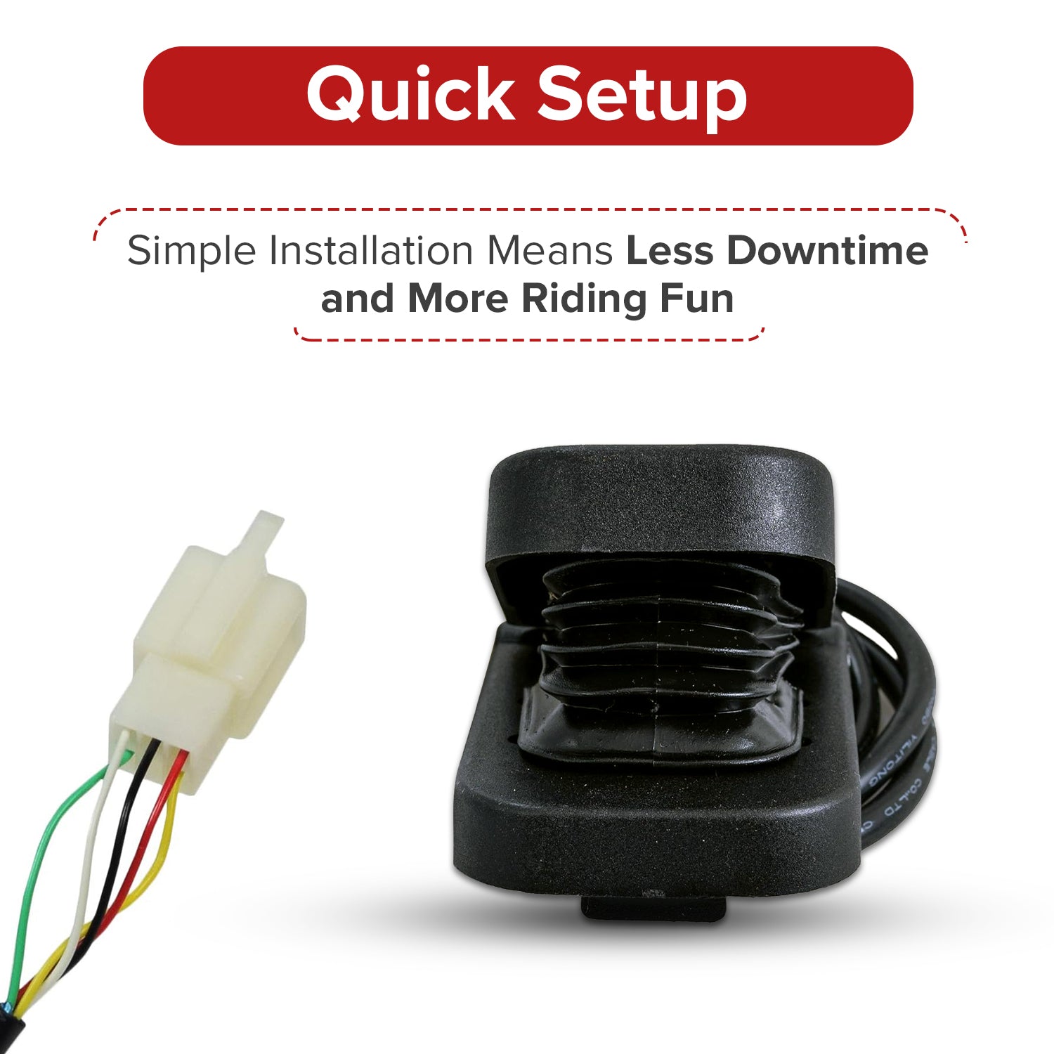 Foot Pedal Throttle for the Razor Crazy Cart Shift (Versions 1+) & Crazy Cart Shift Lightshow