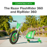 Rear Caster Wheels for the Razor PowerRider 360 (Set of 2)