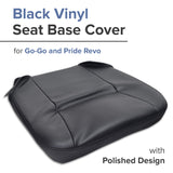 Black Vinyl Seat Base for Go-Go and Pride Revo (SC60/SC63/SC64) Mobility Scooters (SETBASE2546)