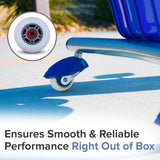 76 mm x 24 mm Caster Wheels for the Razor Crazy Cart (V1-6) & Crazy Cart XL (V1-2) (Set of 2)