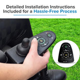Keypad with Actuator Buttons for the 5 Key Dynamic Shark DK-REMD11 and MK5 SPJ+ Joystick