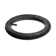 12-1/2x2-1/4 Heavy-Duty Thorn-Resistant Kick Scooter Inner Tube with Straight Valve Stem; a sturdy black rubber tire designed for mountain scooters, enhancing durability and reducing the risk of flats.