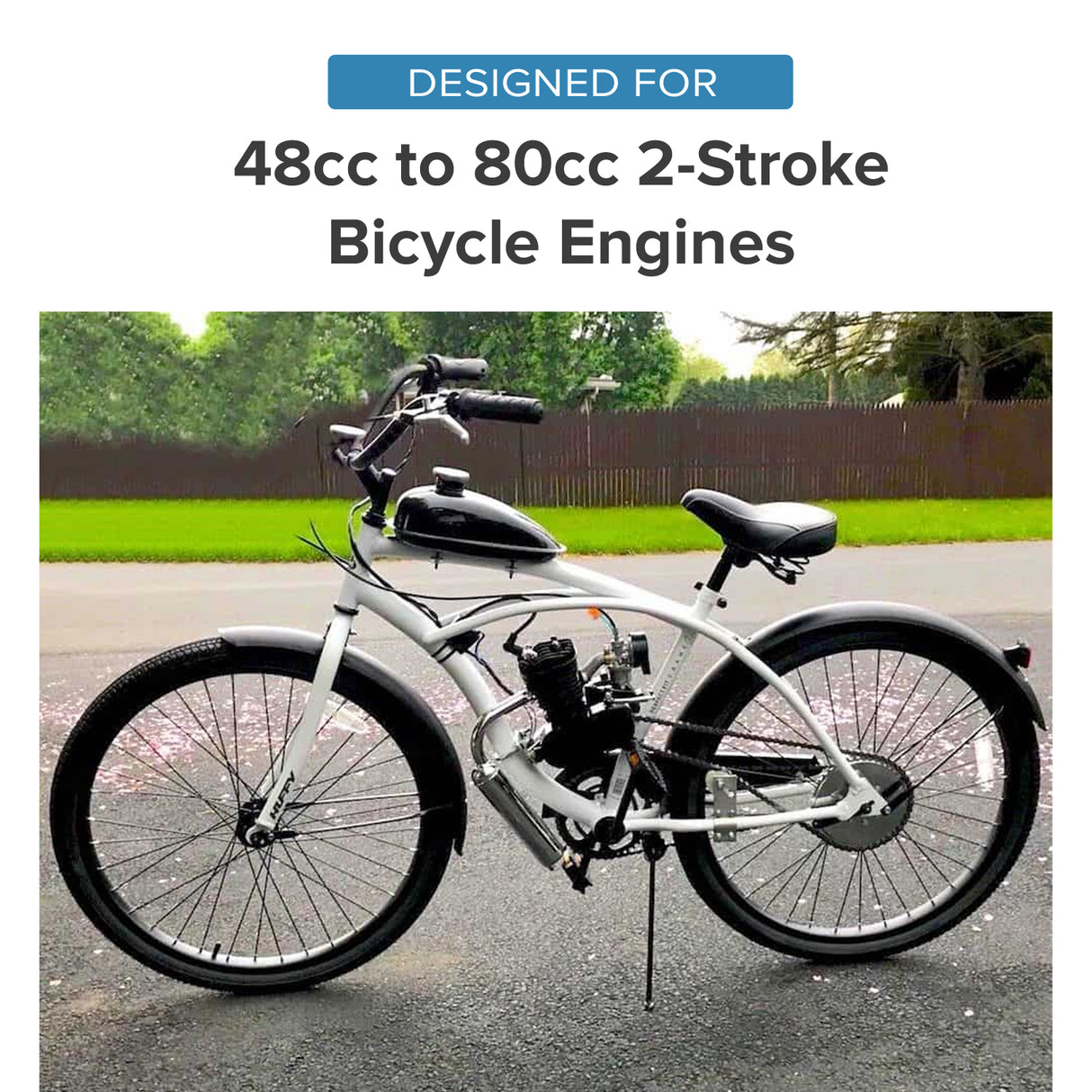 47" Throttle Cable for 48cc - 80cc 2-Stroke Bicycle Engine Kits