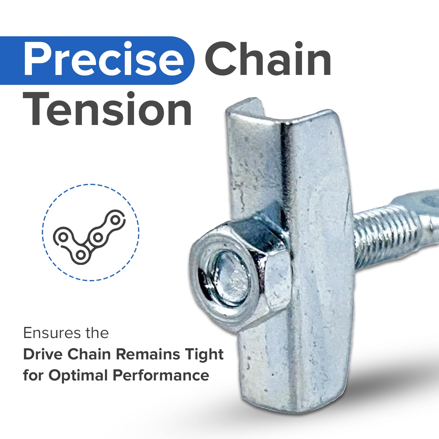 Rear Axle Tension Adjuster for Electric & Gas Scooters