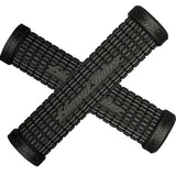 130 mm 494 Pro Grips for Bikes & Scooters by Lizard Skins, featuring a pair of textured, high-quality rubber handlebar grips designed for optimal performance on bicycles and kick scooters.