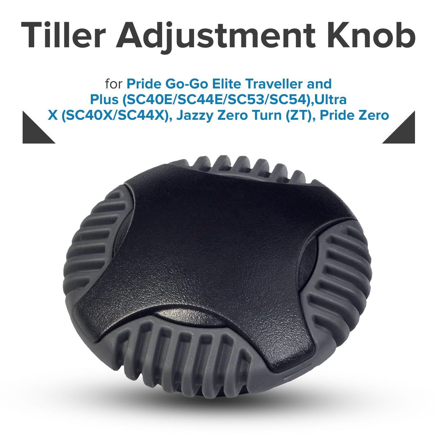 Tiller Adjustment Knob for Pride, Go-Go, and Jazzy Mobility Scooters (PLSASMB1998)