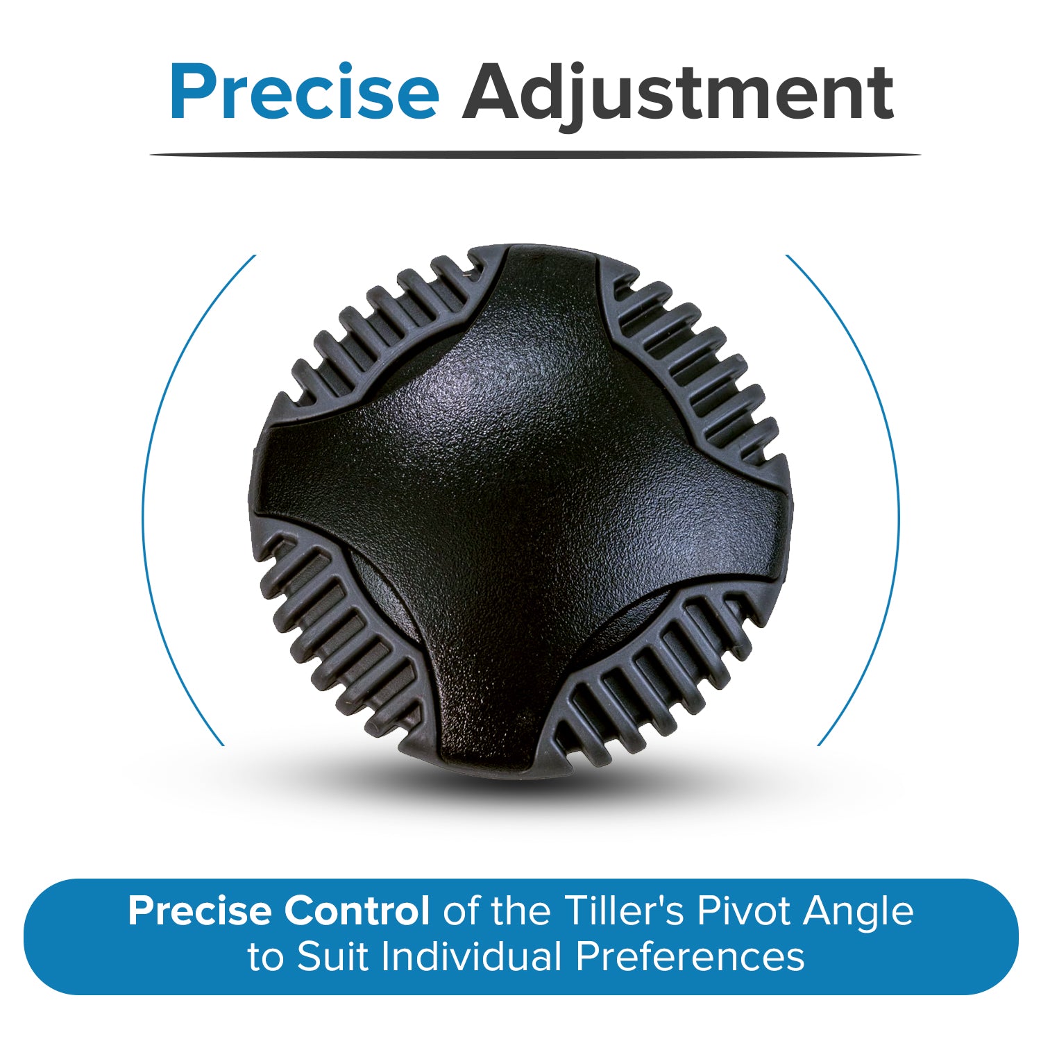 Tiller Adjustment Knob for Pride, Go-Go, and Jazzy Mobility Scooters (PLSASMB1998)