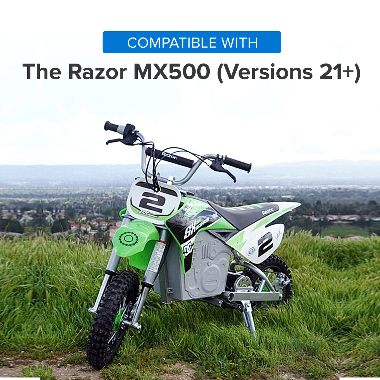 Razor Variable Speed 6-Wire Twist Grip Throttle with 41" Wires for the Razor MX500 (Versions 21+), MX650 (Versions 14+), & SX500 (Versions 1+)