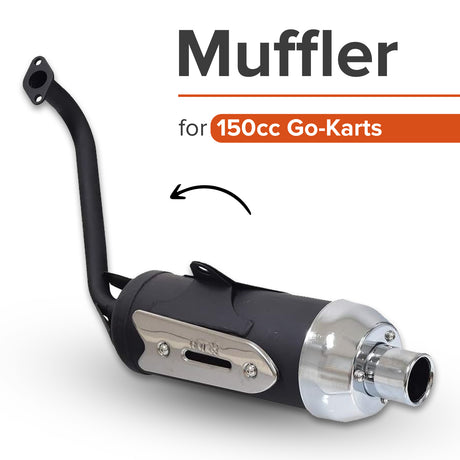 Muffler for 150cc Go-Karts