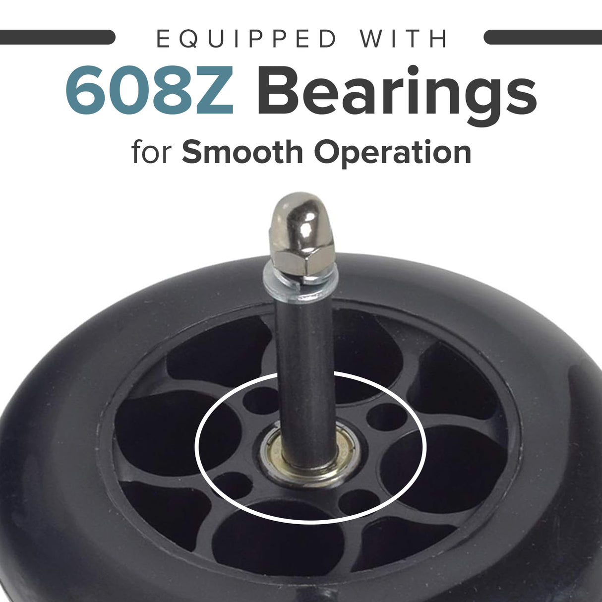 Rear Wheel Assembly for Razor E90 Accelerator & Pulse Reverb Scooters