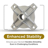 Rear Hub Flange for the Kandi 150FS, 150GKH-2, 150GKA-2, & 250FS Go-Karts