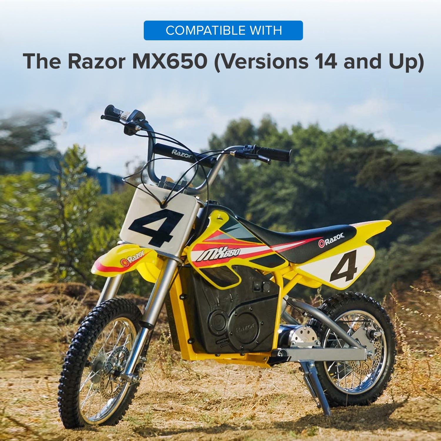 Razor Variable Speed 6-Wire Twist Grip Throttle for the Razor MX650 (Versions 14+) & Pocket Mod Bellezza