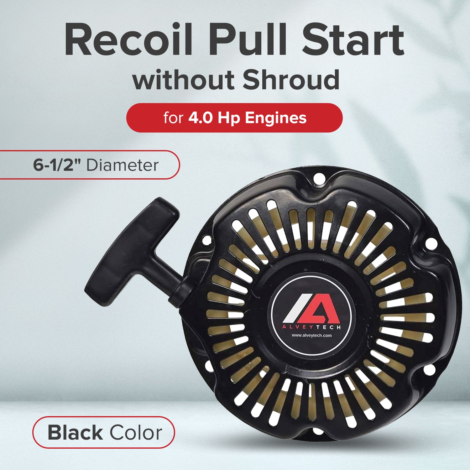 Recoil Pull Start without Shroud for 4.0 Hp Engines