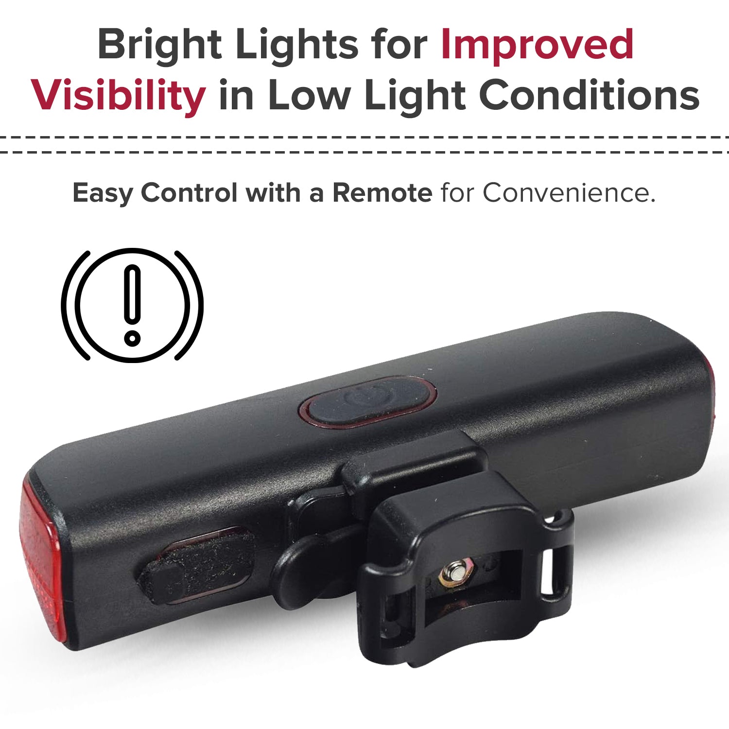 Battery Operated Brake Light & Turn Signal for Mobility Scooters