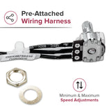 Speed Potentiometer for the Pride Go-Go Mobility Scooters (DWR9975H010)