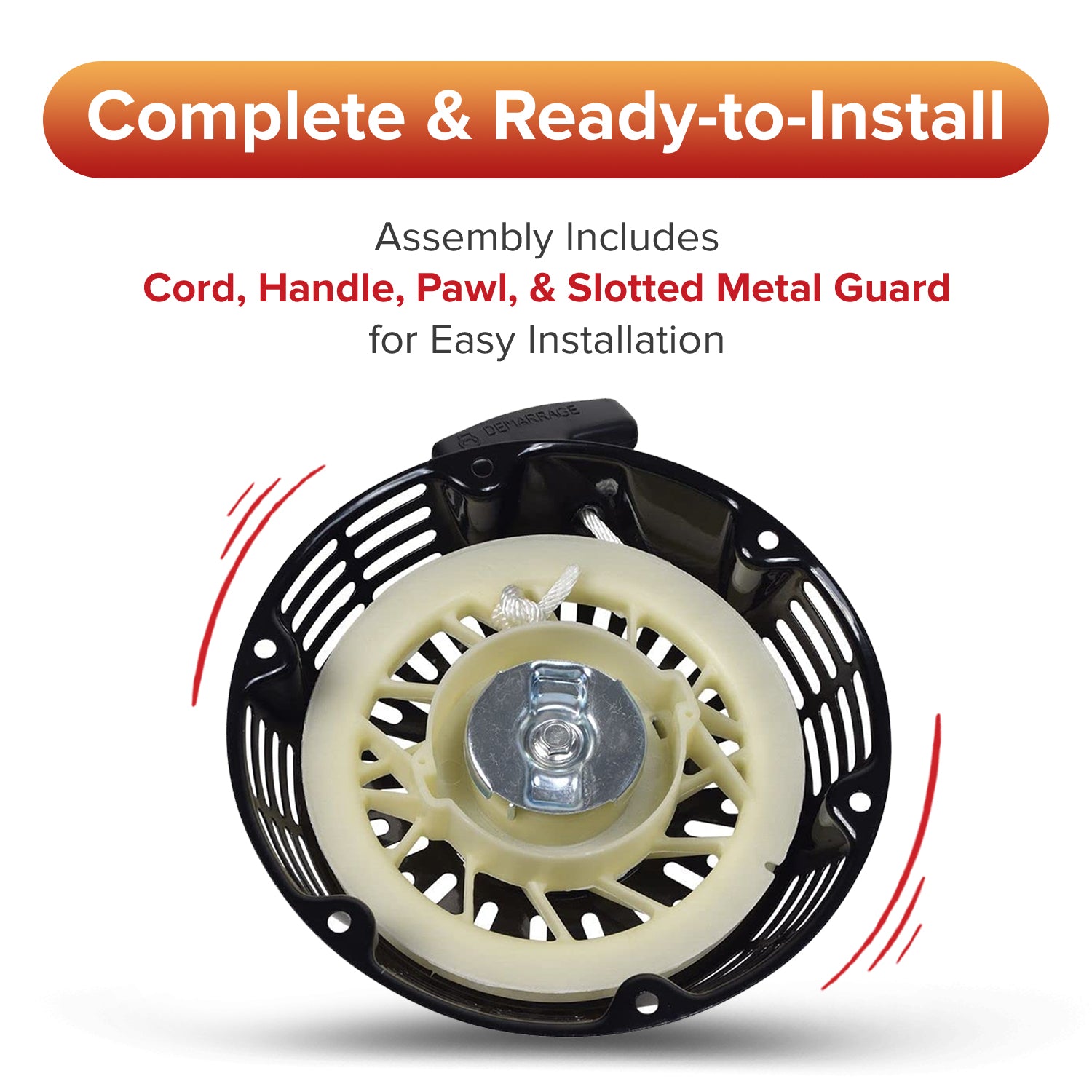 Pull Start for 163cc 5.5 Hp & 196cc 6.5 Hp Engines