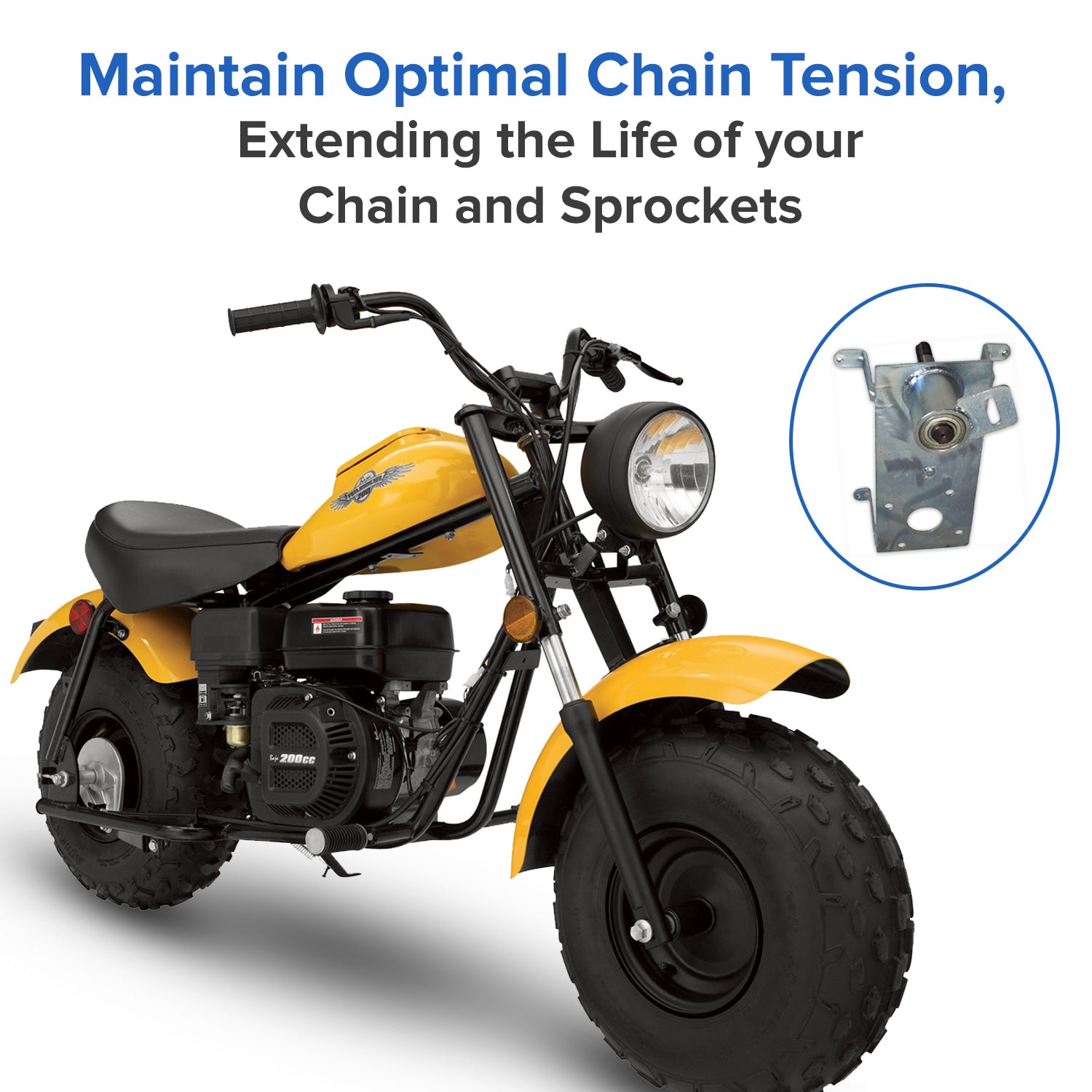 Jackshaft Assembly for the Baja Mini Bike MB200