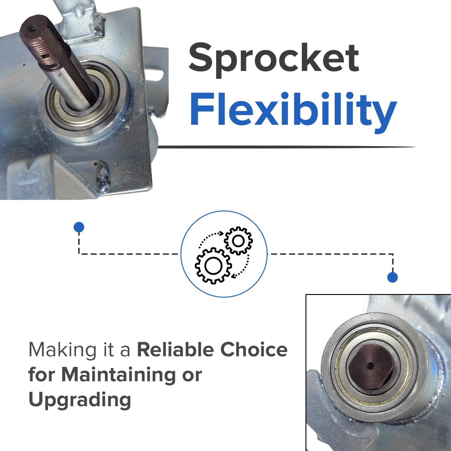 Jackshaft Assembly for the Baja Mini Bike MB200