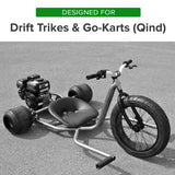 10x4.50-5 Tubeless Slick Tire  for Drift Trikes & Go-Karts