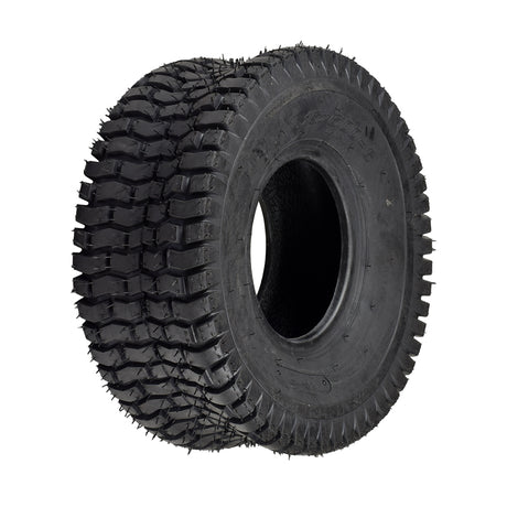 15x6.00-6 ATV & Go-Kart Tire with QD106 Tread, featuring a close-up of the deep-siped tread pattern, ideal for dirt or turf.