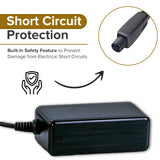12 Volt 0.8 Amp Mini 3-Prong Battery Charger for the Viro Rides VR 550E Scooter