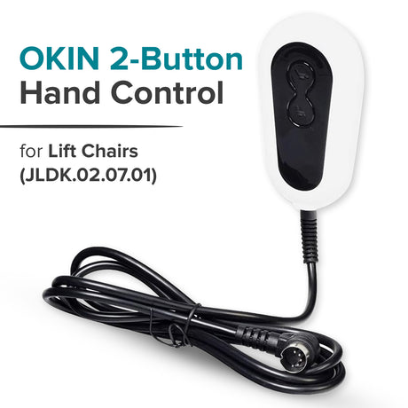 OKIN 2-Button Hand Control for Lift Chairs (JLDK-02)