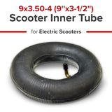 3.00/3.50-4 Scooter Inner Tube with Angled Valve Stem