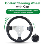 Steering Wheel with Cap for Hammerhead Off-Road® Go-Karts