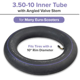 3.50-10 Inner Tube with Angled Valve Stem