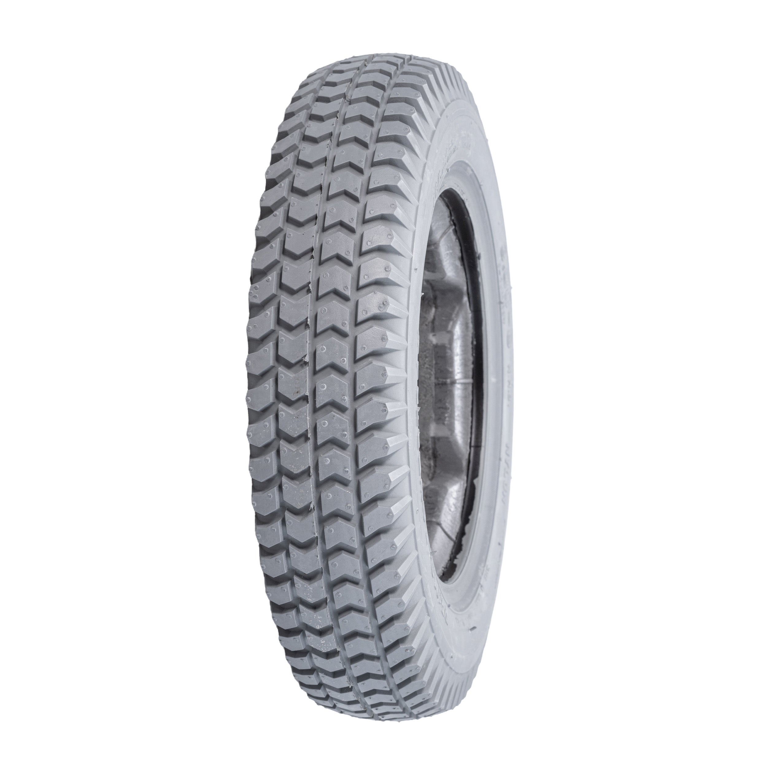 14"x3" (3.00-8) Foam-Filled Mobility Tire (Raised Star Keyway Profile; 2.25" Bead Width) with C248 Powertrax Tread