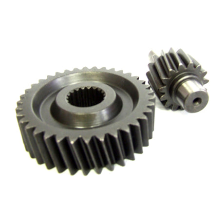 Close-up of the 16 mm Gear Wheel for 50cc, 125cc, and 150cc GY6 Engines, showcasing intricate metal teeth designed for enhanced performance and compatibility with NCY scooter components.