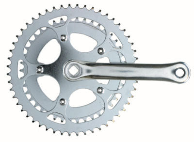 Close-up of the 170x52-42 Teeth Alloy Double Speed Chain Sprocket, showcasing its intricate gear teeth designed for enhanced performance on bicycles and scooters.