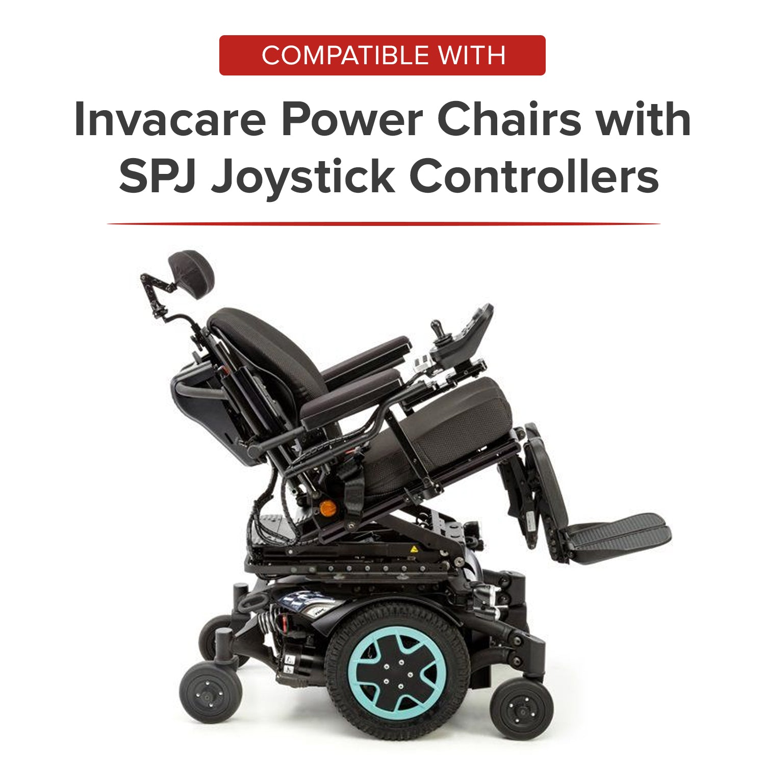 1.0 Meter Dynamic Joystick Bus Cable for Invacare Power Chairs with SPJ+ Joystick Controllers