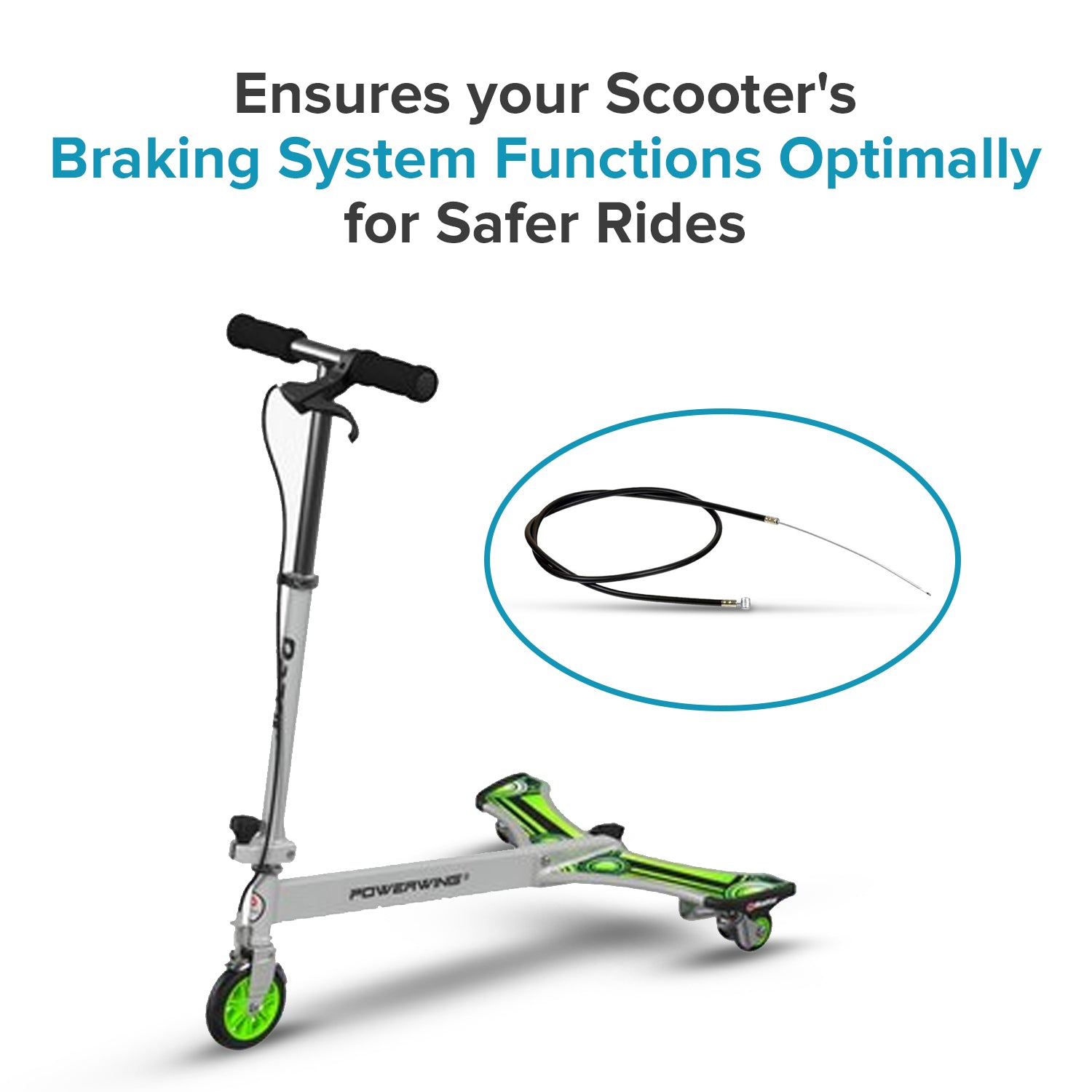 34" Scooter Brake Cable