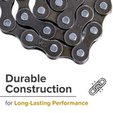 28 Link 1/2" x 1/8" Electric Bike Chain