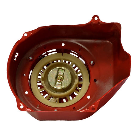 196cc 6.5 HP JF200 Recoil Pull Start with Shroud for the Baja Mini Bike MB165 (Baja Heat, Mini Baja, Baja Warrior) - Red; features a plastic housing with a white circular detail.