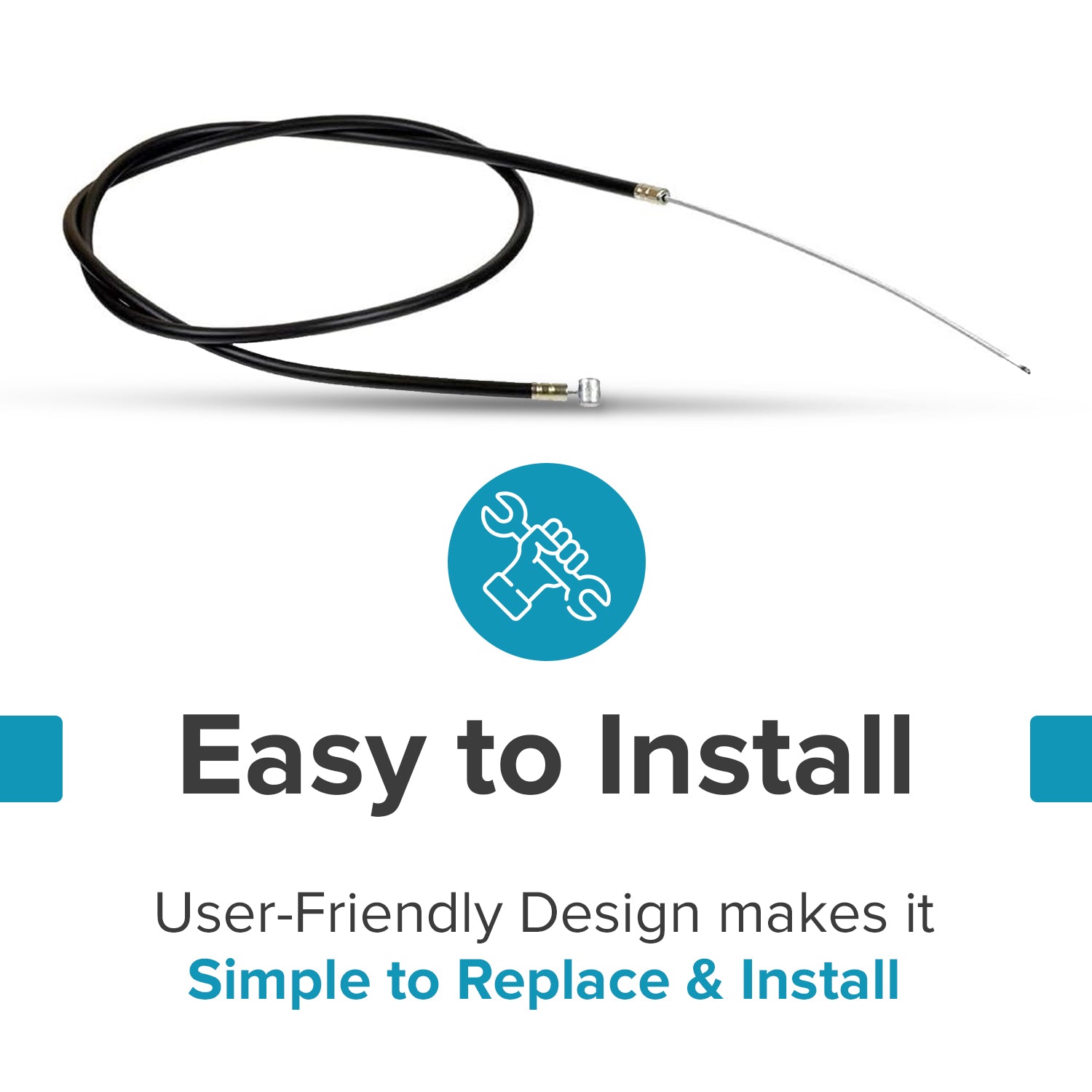 34" Scooter Brake Cable