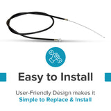 34" Scooter Brake Cable