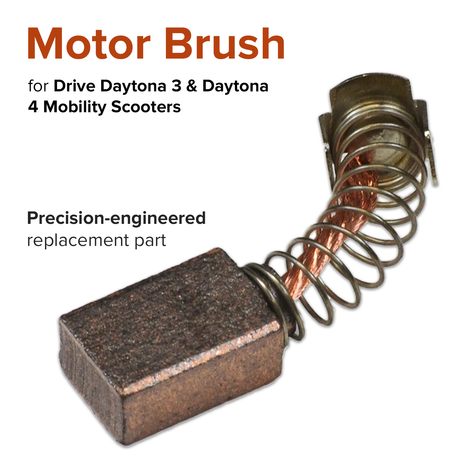 Motor Brush for the Drive Daytona 3 and Daytona 4 Mobility Scooters
