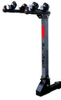 2 Hitch Car Rack with a grey pole featuring a red and black logo, ideal for various scooters and bicycles, by Sunlite.