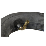 200x50 (8''x2'') Inner Tube for Scooters, Power Chairs, and Wheelchairs, showing a close-up of the black rubber tube with an attached metal valve stem.