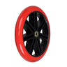 200 mm Wheel for the Fuzion CityGlide Kick Scooter, featuring a durable red rim and pre-installed bearings, ready for immediate use. Ideal for customizing and enhancing your scooter's performance.