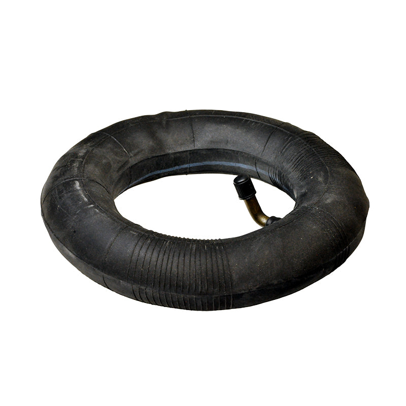 200x50 Inner Tube for the Pulse Sonic & Sonic XL Electric Scooters, showcasing a black rubber tire with a metal tube, designed for the pneumatic front tire of these scooters.