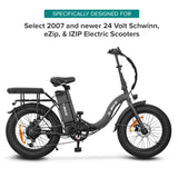 Currie 24 Volt 5 Pin Diagnostic Twist Grip Throttle for 2007 & Newer Schwinn, eZip, & IZIP Scooters
