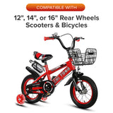 Training Wheels with Brackets & Hardware (Set of 2)