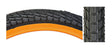 Close-up of a 20x1.95 Freestyle Kontact Bicycle Tire from Sunlite, showcasing the tread pattern and quality synthetic rubber, ideal for replacing old bike tires.