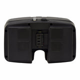 High Capacity Battery Box for ActiveCare/Drive Medical Spitfire EX & Spitfire Pro SE with Extended Range, featuring a black rectangular device with buttons and switches, designed for extended scooter run time.