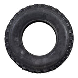 21x7.00-10 (175/70-10) Tire with Knobby Tread for the Coleman BK200 Go-Kart, featuring a durable tread pattern and wide sipes for optimal performance on various terrains.